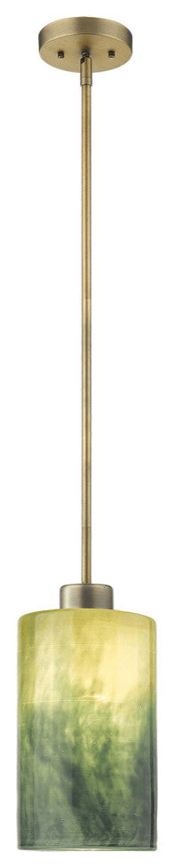Monet 1-Light Brass Pendant