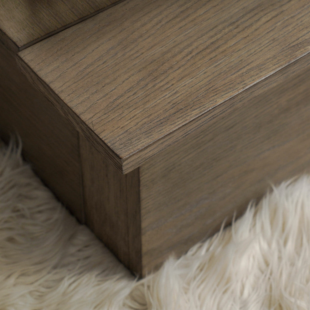 Resto Weathered Gray King Bed