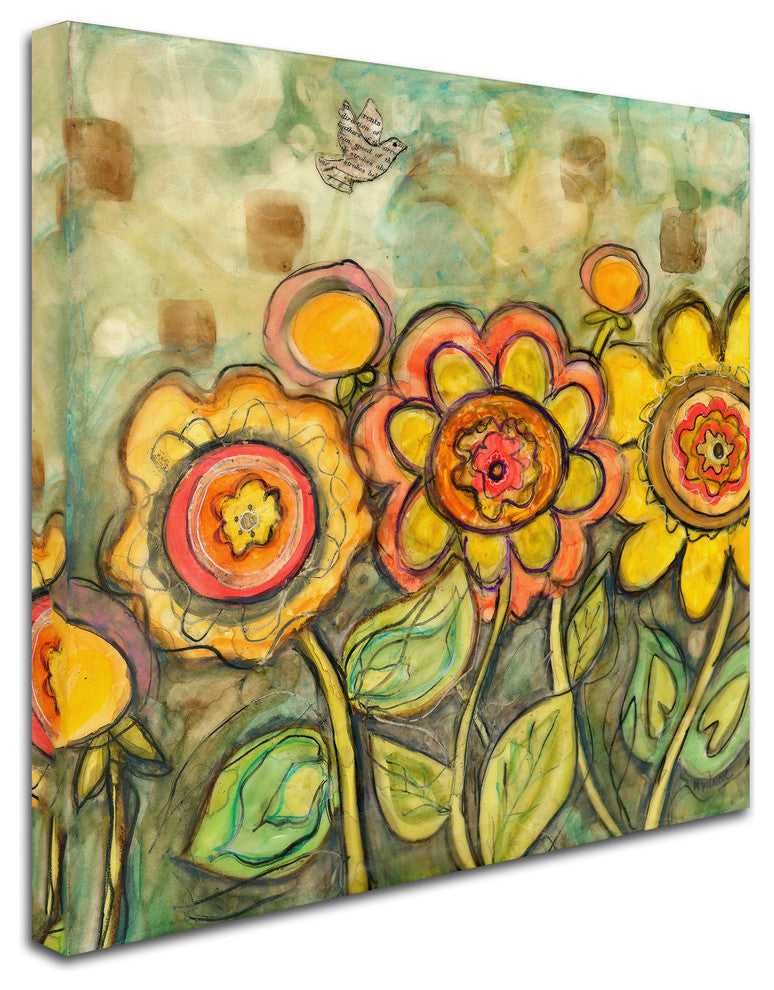 Wyanne 'Morning Light' Canvas Art, 35"x35"
