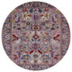 Ahgly Company Indoor Round Mid-Century Modern Area Rugs, 5' Round