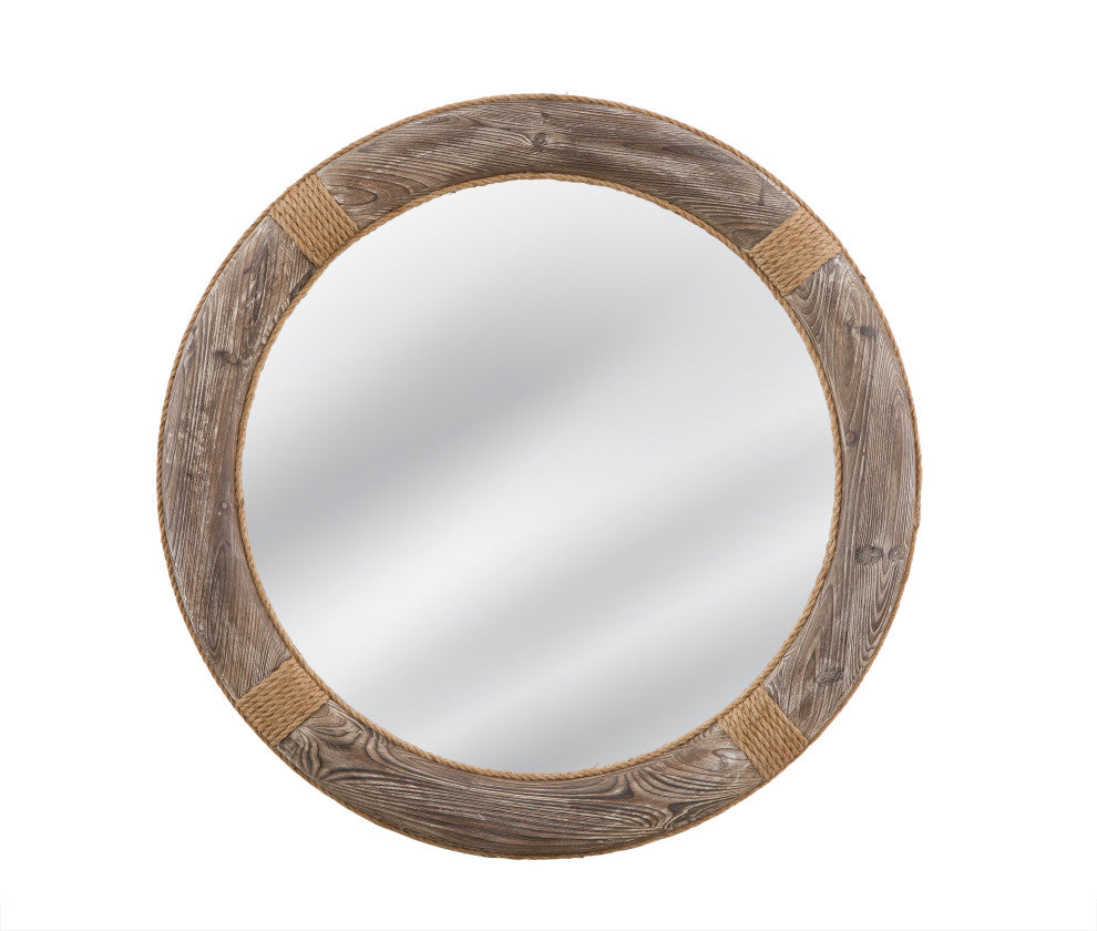 Frederick Wall Mirror - Brown