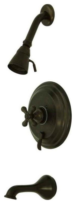 Kingston Brass Tub and Shower Faucet, Oil Rubbed Bronze