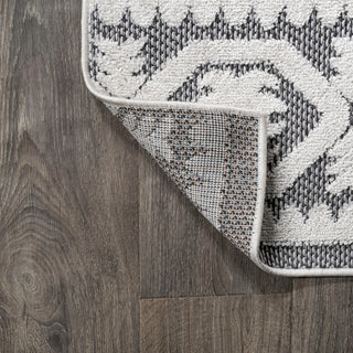 Citta High-Low Pile Mediterranean Tile Indoor/Outdoor Runner Rug