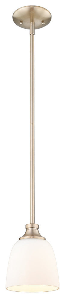 Alberta 1 Light 6" Modern Gold Mini-Pendant