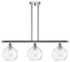 Innovations 516-3I-PC-G1215-8 3 Light Island Light, Polished Chrome