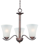 Maxim 12073FT Vital 3 Light 20"W Chandelier - Oil Rubbed Bronze