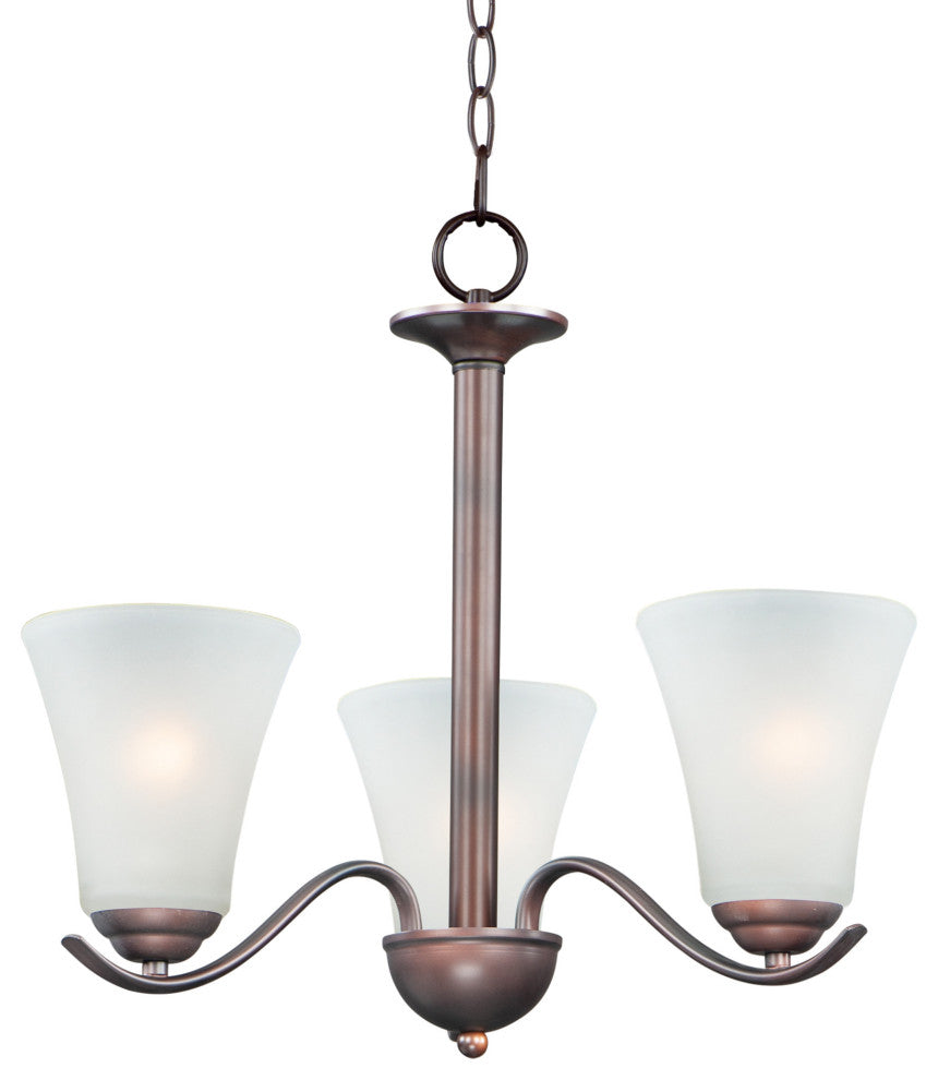 Maxim 12073FT Vital 3 Light 20"W Chandelier - Oil Rubbed Bronze