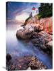 "Sunset At Bass Harbor Lighthouse" Canvas by Mircea Costina, 20x30"