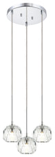 Matteo Lighting C61433CH Pendant, Chrome Finish