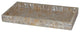nu steel Capris Mother of Pearl Rectangular Vanity Tray