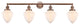 Innovations 215-AC-G661-7 4 Light Bath Vanity Light, Antique Copper