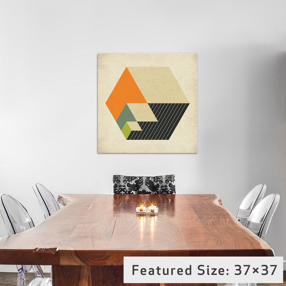 "Cubes XV" by Jazzberry Blue, 37x37x1.5