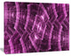 Purple Metal Protective Grids, Abstract Wall Art Canvas, 20x12