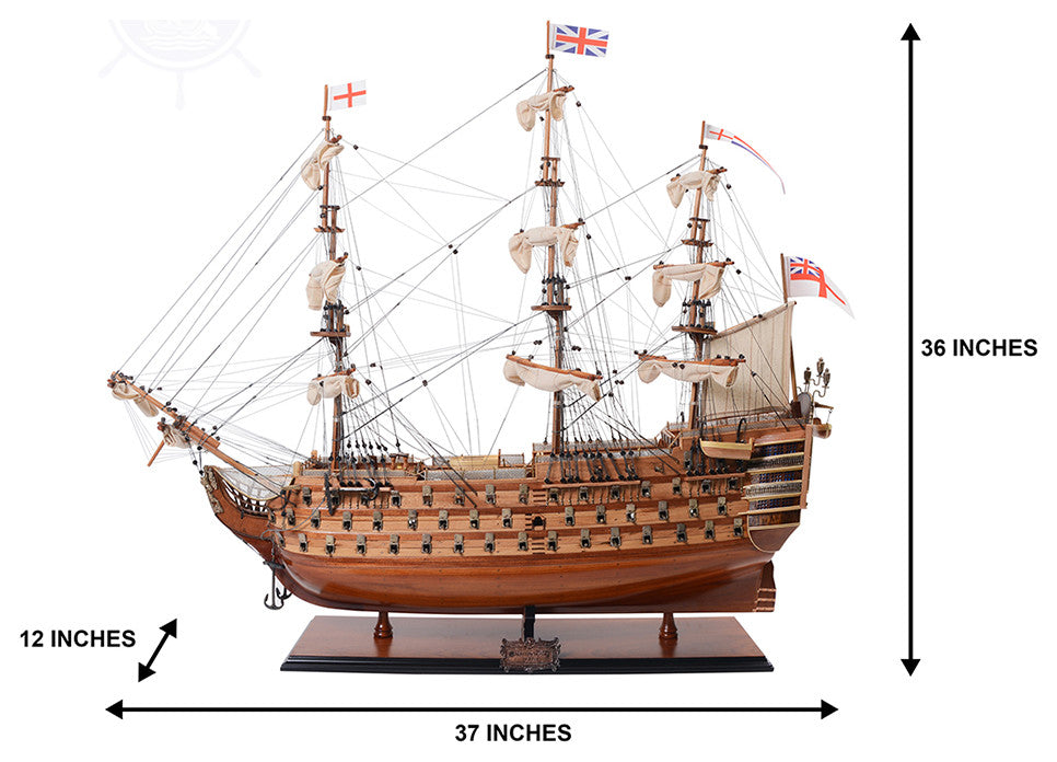 Hms Victory Exclusive Edition Museum-quality Fully Assembled Wooden Model Ship