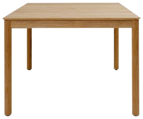 Modern Square Teak Outdoor Dining Table