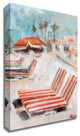 The Lounge by Kym De Los Reyes, Print on Canvas, 24"x32"