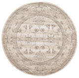 Rug Unique Loom La Jolla Ivory Round 6' 0 x 6' 0