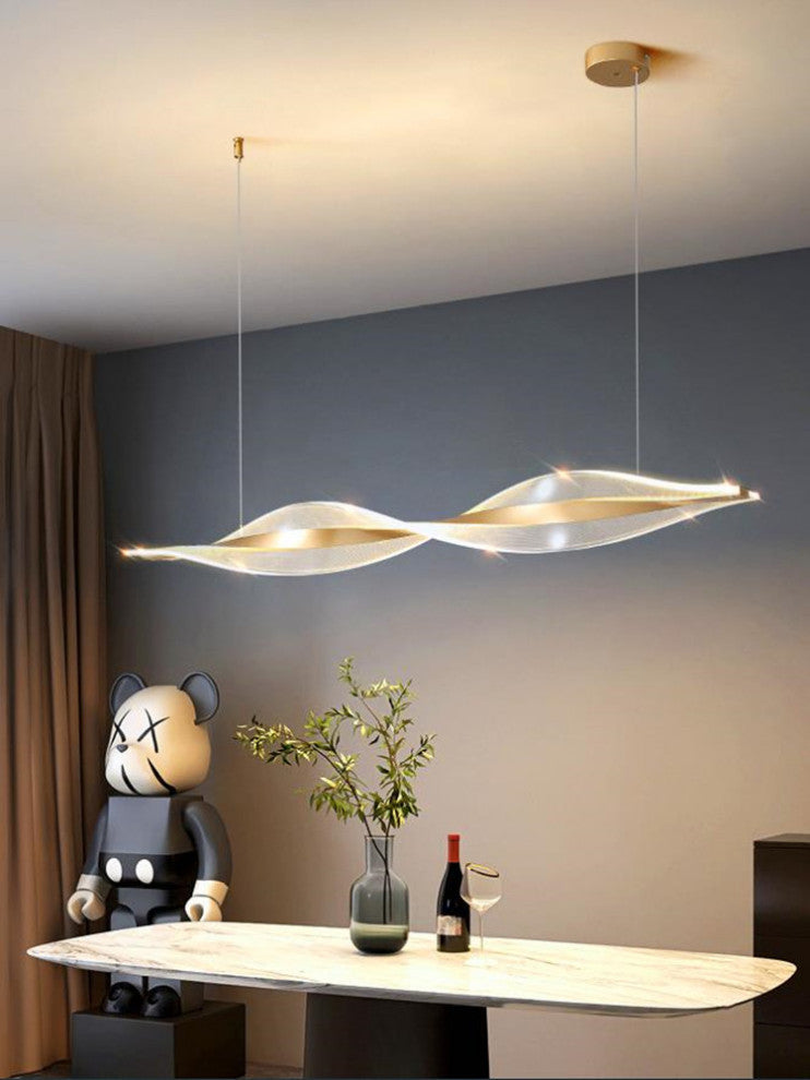 Burgenstock | Spiral Chandelier in a Nordic Style for Restaurant