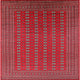 Ahgly Company Indoor Square Mid-Century Modern Area Rugs, 6' Square