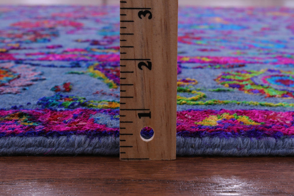 Wool & Silk Persian Handmade Rug 6' 0" X 9' 1" - Q15981