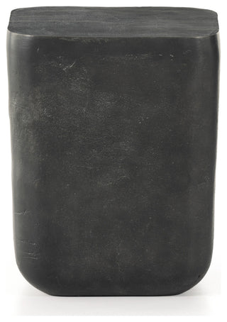 Basil Outdoor Square Drink Table-Grey