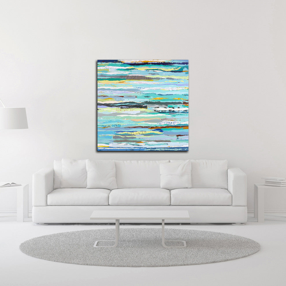 Message in a Bottle by Adam Collier Noel, Print on Canvas, 30" x 30"
