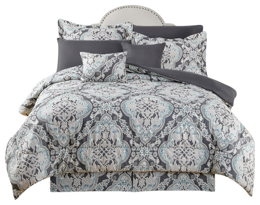 Kathy Ireland 10pc Bed in a Bag Comforter Set, Nora, King