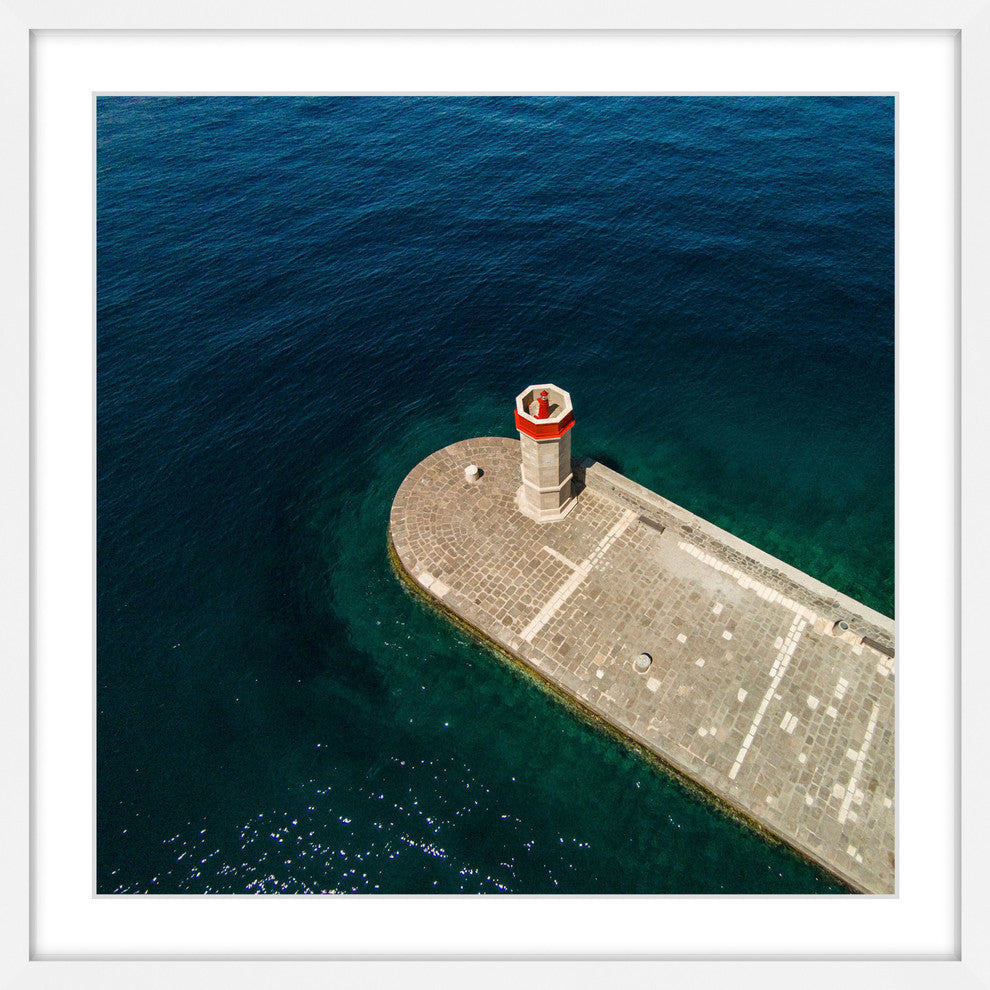 "Lighthouse" Framed Print by Karolis Janulis