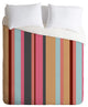 Natalie Baca Baja Mexicali Stripe Duvet Cover Set, Queen