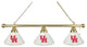 Holland University of Houston 3-Shade Billiard Light - Brass Fixture