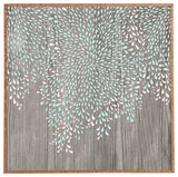 Deny Designs Iveta Abolina Coastal Raindrops Framed Wall Art