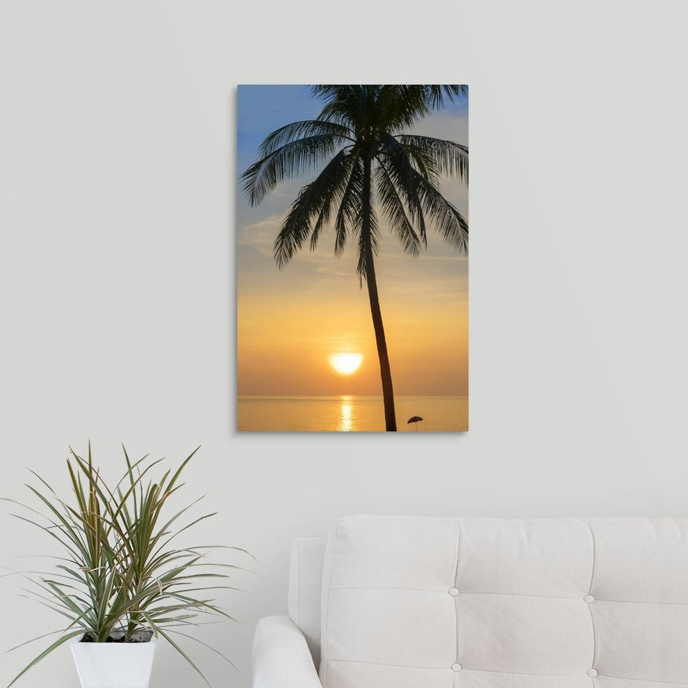 "Thailand Sunset" Wrapped Canvas Art Print, 16"x24"x1.5"