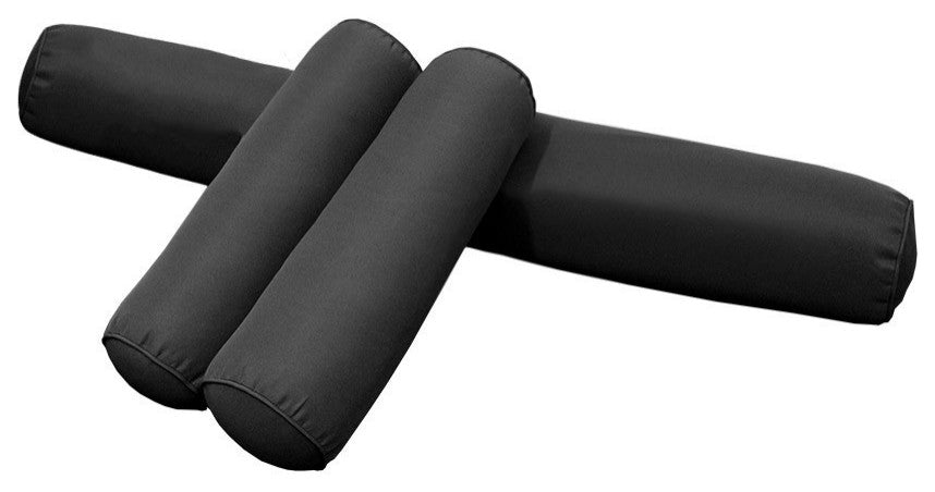 Style6 Twin-XL Pipe Trim Outdoor Mattress Bolster Slip Cover COMPLETE SET AD003