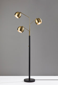 Emerson Tree Lamp, Antique Brass