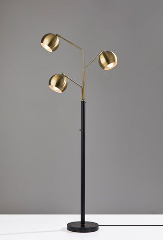 Emerson Tree Lamp, Antique Brass