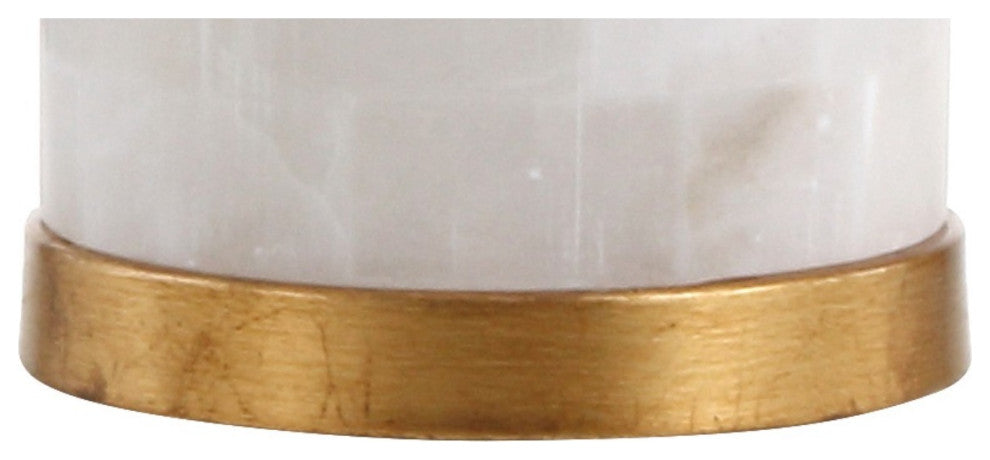 Eliza Alabaster LED Table Lamp