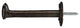 Railroad Spike Toilet Paper Dispenser, 6"