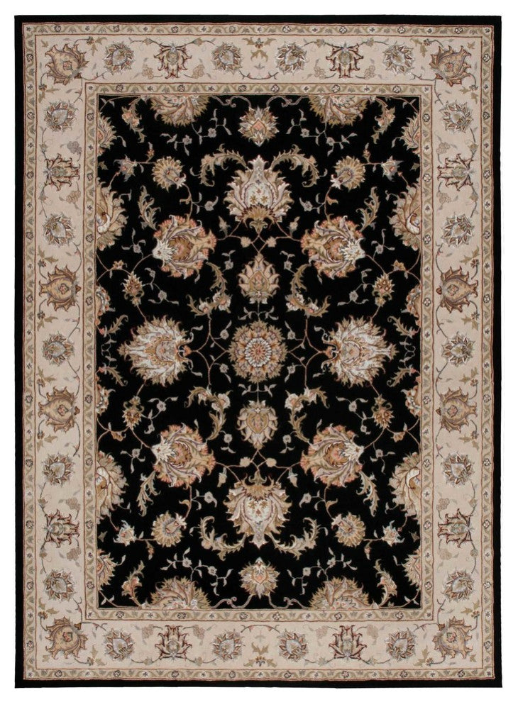 Michael Amini Serenade Black Area Rug By Nourison, 3'9"x5'9"