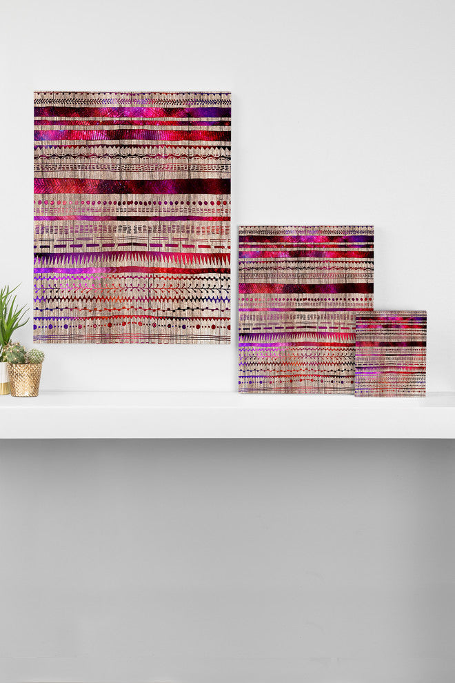 Deny Designs Iveta Abolina Purple Nebula Art Canvas