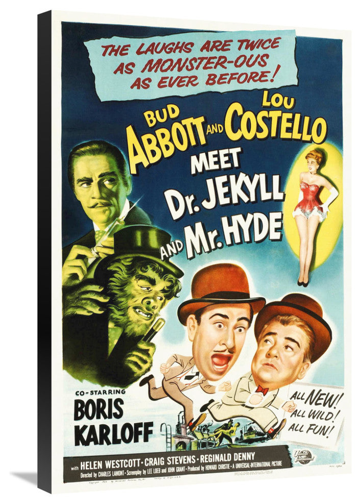 Abbott and Costello, Meet Dr, Jekyll And Mr, Hyde, 01, 20x30