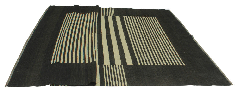Winchester Kilim Adelitza Charcoal Rug