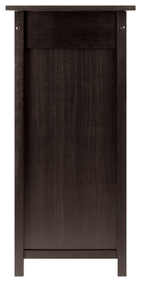 Yukon Wine Cabinet, Expandable Top, Espresso