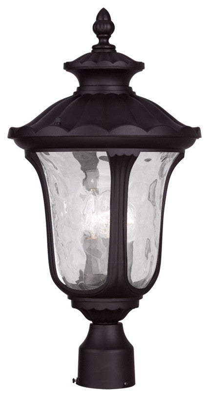 Oxford Outdoor Post Head, Bronze
