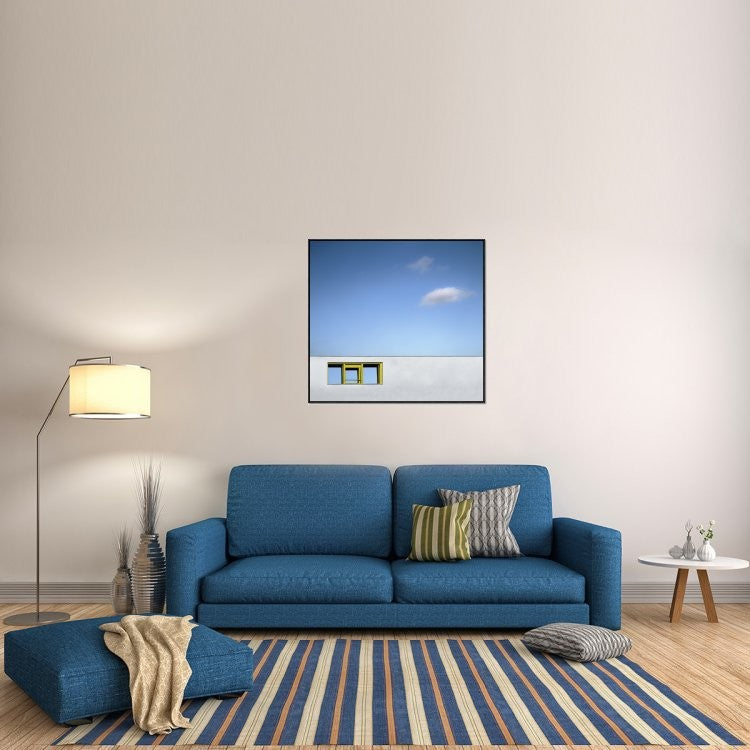 Yellow Window, 40"x37"