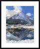 "Phi Kappa Mountain reflected in river, Idaho"  by Tim Fitzharris, 26x32"