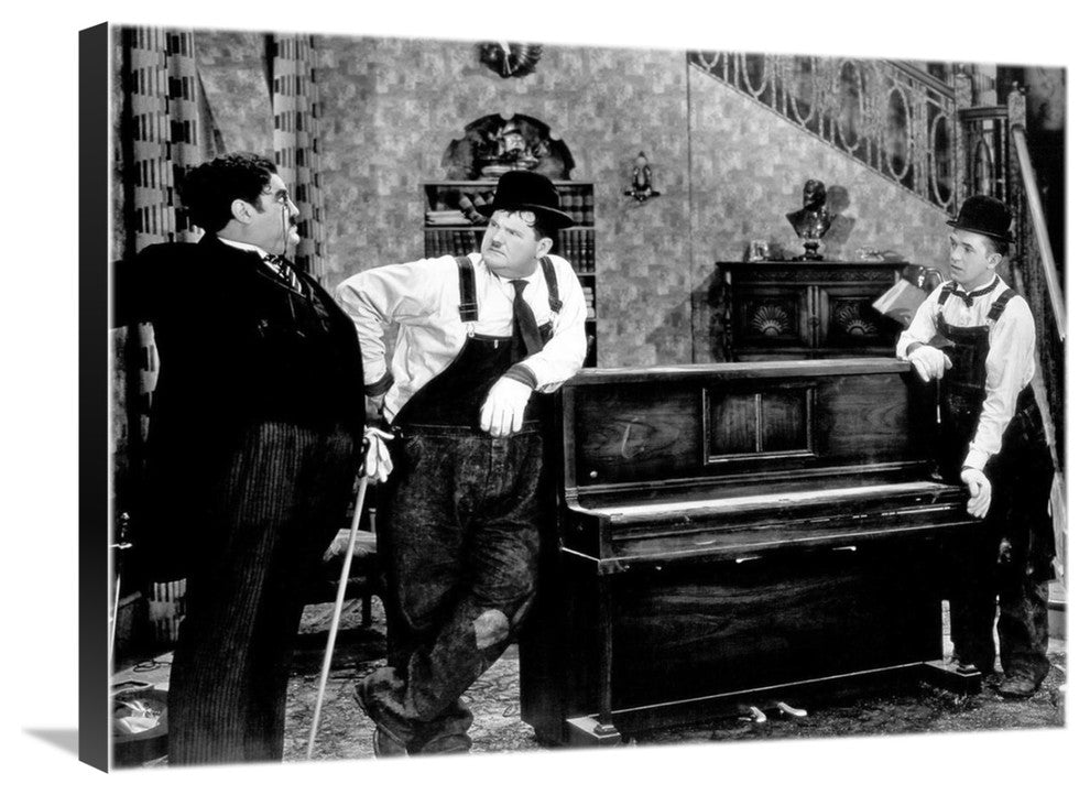 "Laurel & Hardy - Music Box The, 1932" Canvas by Hollywood Photo Archive, 30x23"