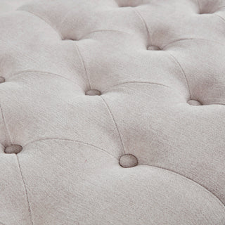 Madison Park Shandra Upholstered Soft Close Storage Bench, Natural