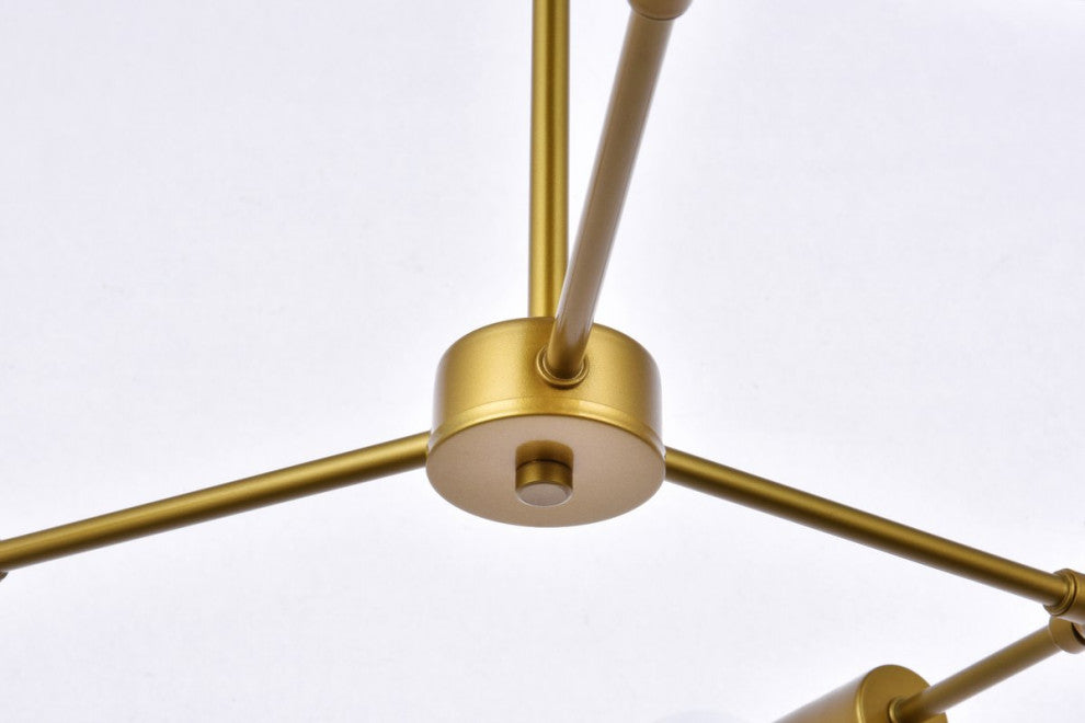Florence 3-Light Brass Pendant