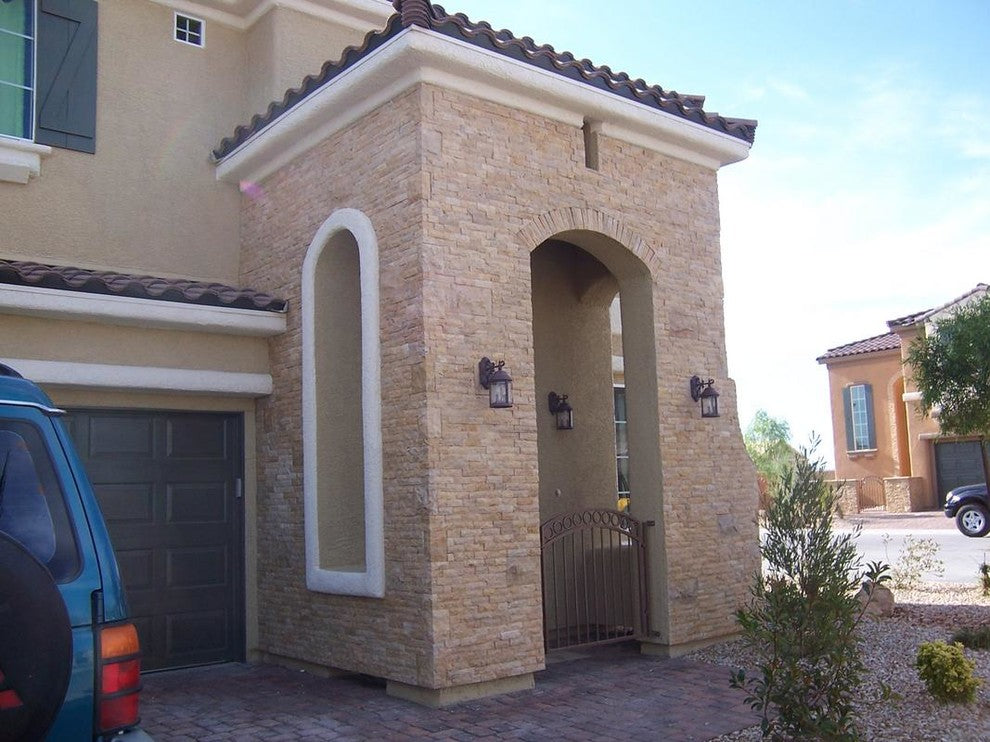 Ledge Stone Creamy Peach Small Sample