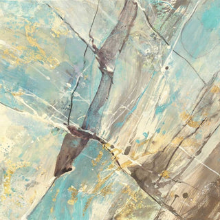 "Blue Water II" Fine Art Canvas Print, 54"x54"